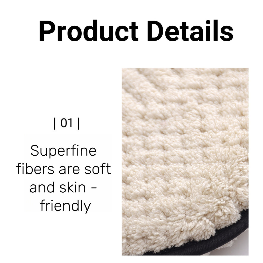 Round Makeup Remover Puff