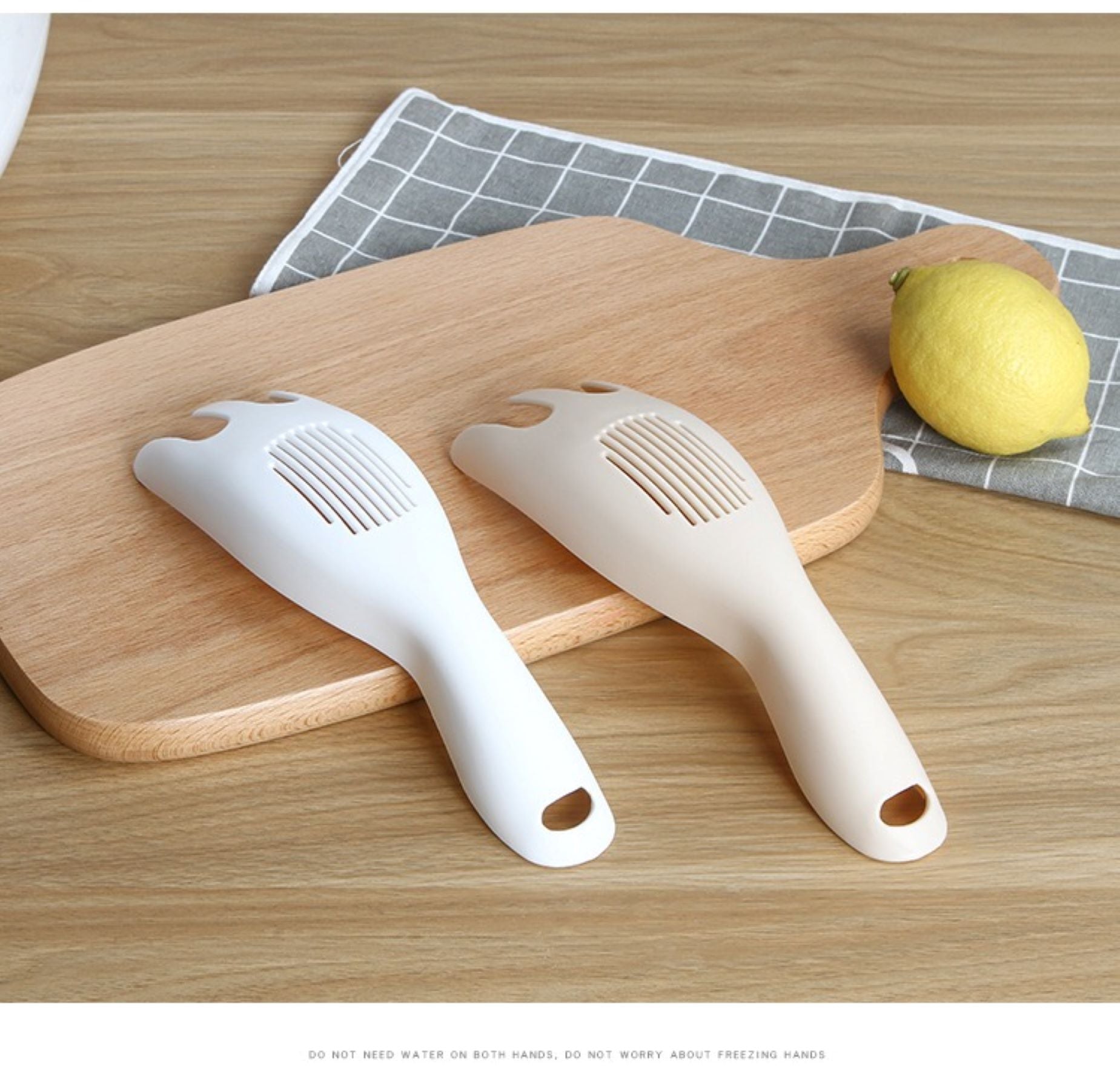 Multi-functional Rice-washing Spoon