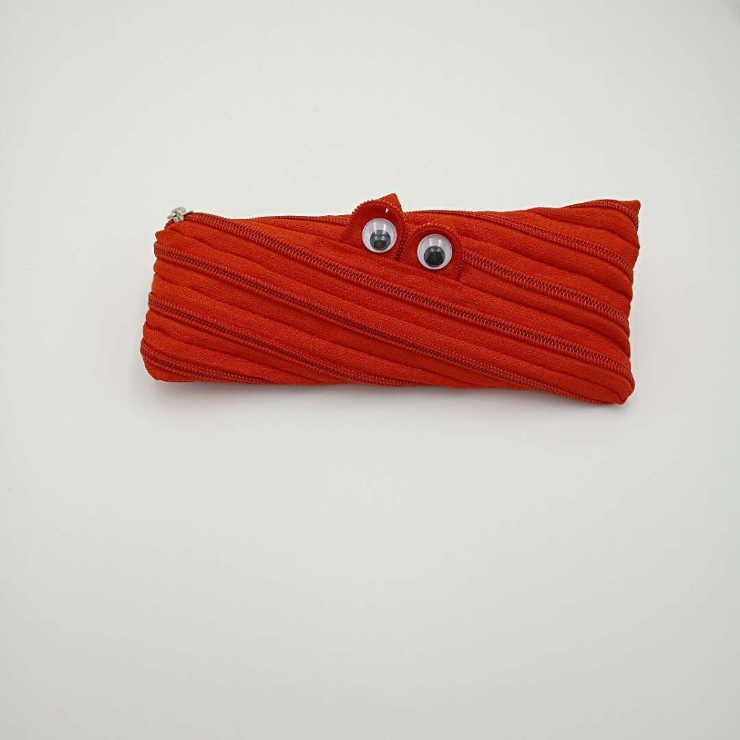 Little Monster Zipper Pencil Case