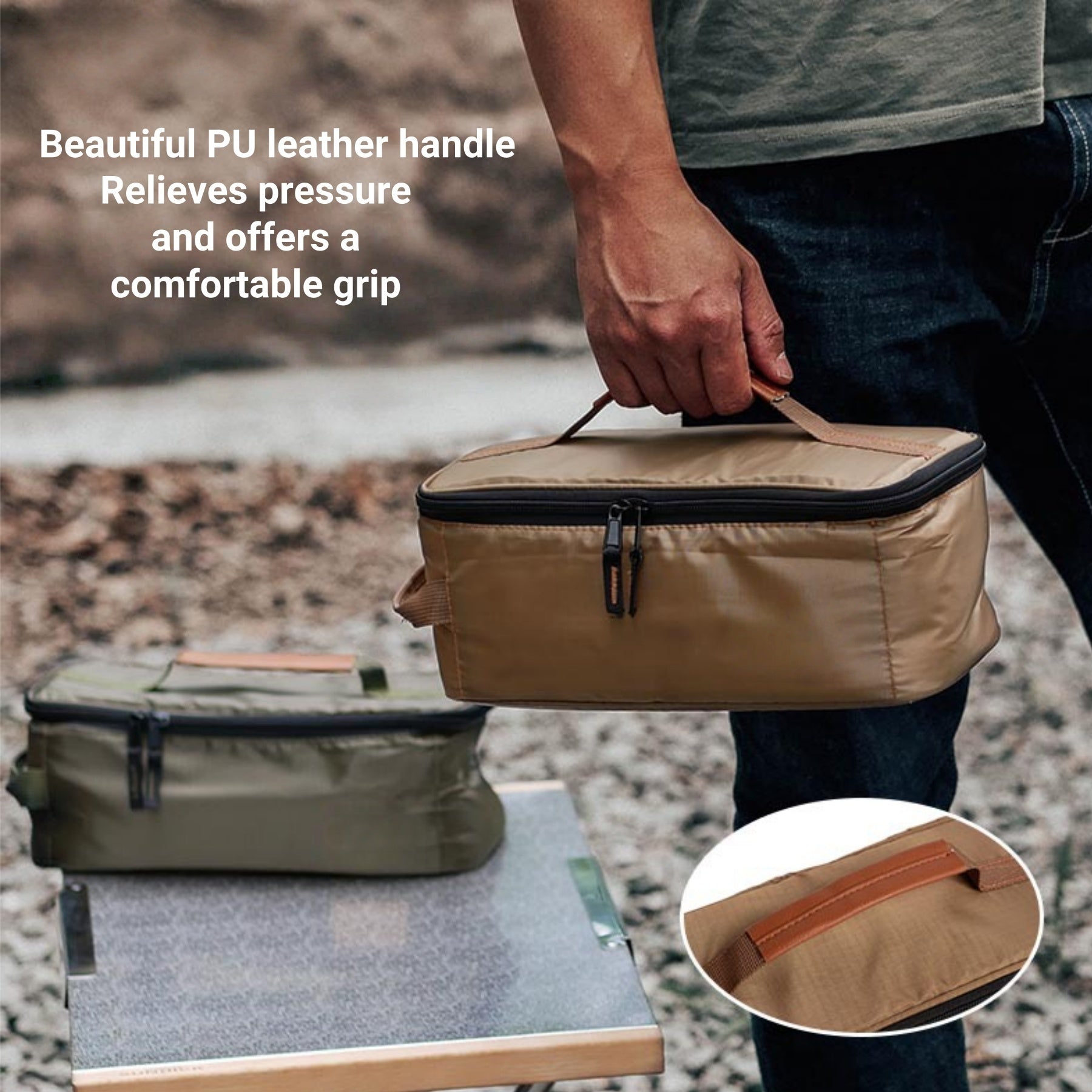 Outdoor Tableware And Cup Storage Bag