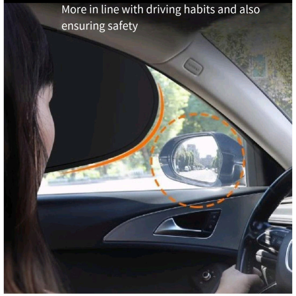 4-Pack Reusable Blackout Sun Shades For Side Windows