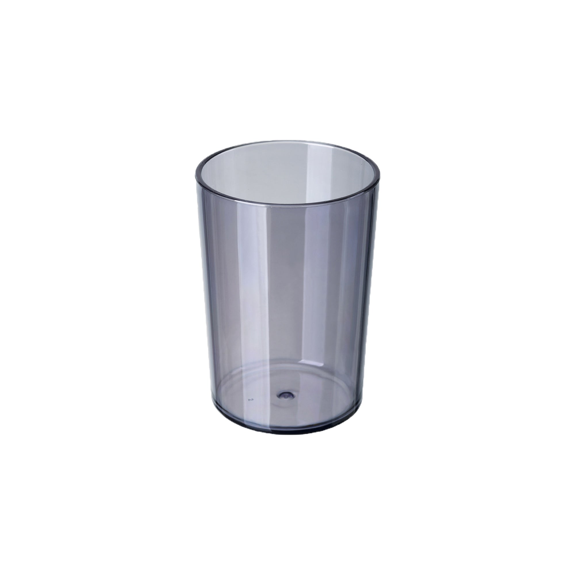 Clear Plastic Cup - Round Bathroom Cup