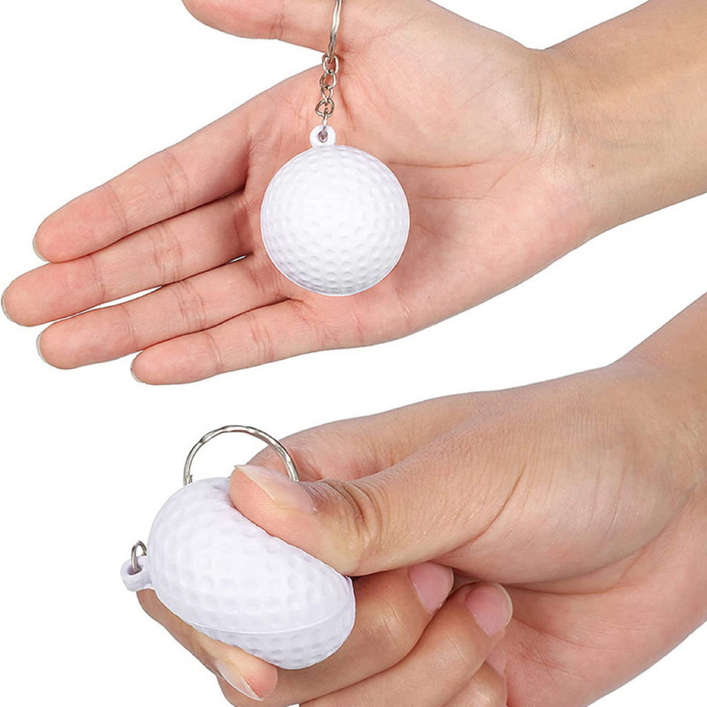 PU Foam Ball Keychain