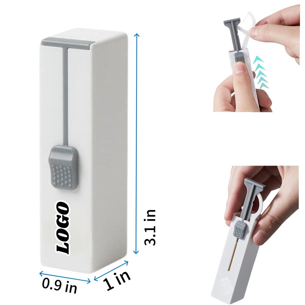 Portable 10 Pieces Automatic Dental Floss Box
