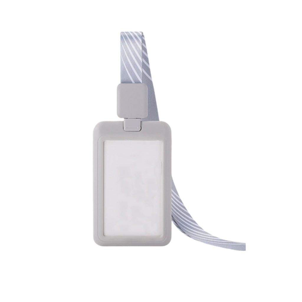Plastic ID Card / Badge Card Holder With Lanyards