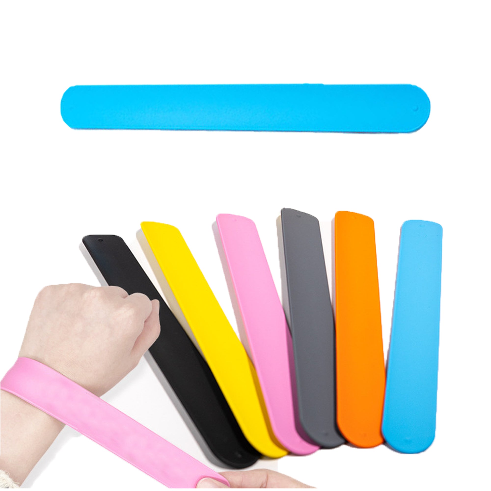 Slap Bracelets Flexible Wrist Bands