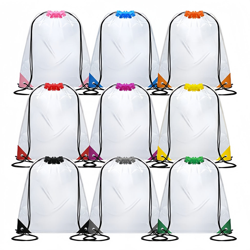 Clear Drawstring Backpack