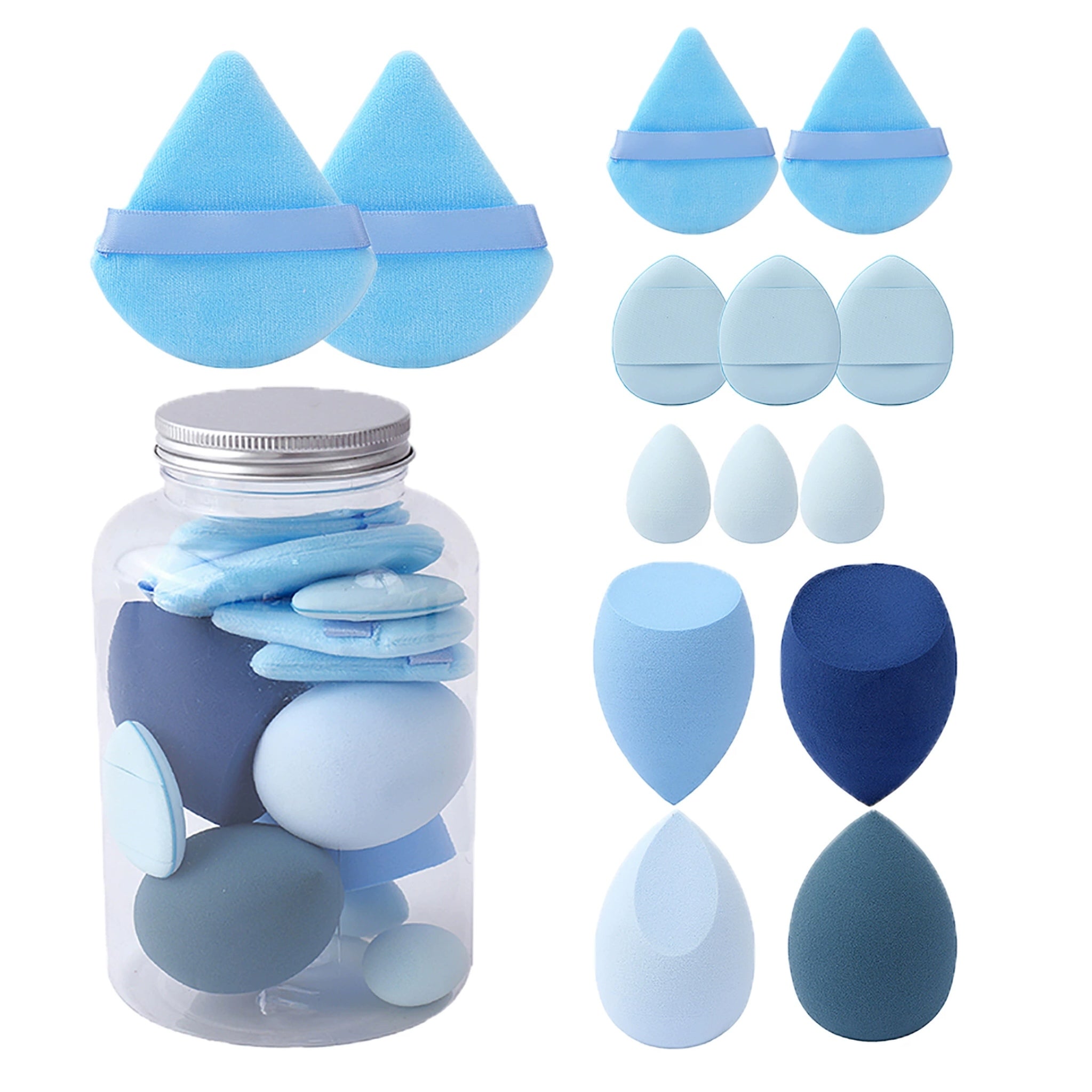 14-Piece Makeup Puff Set