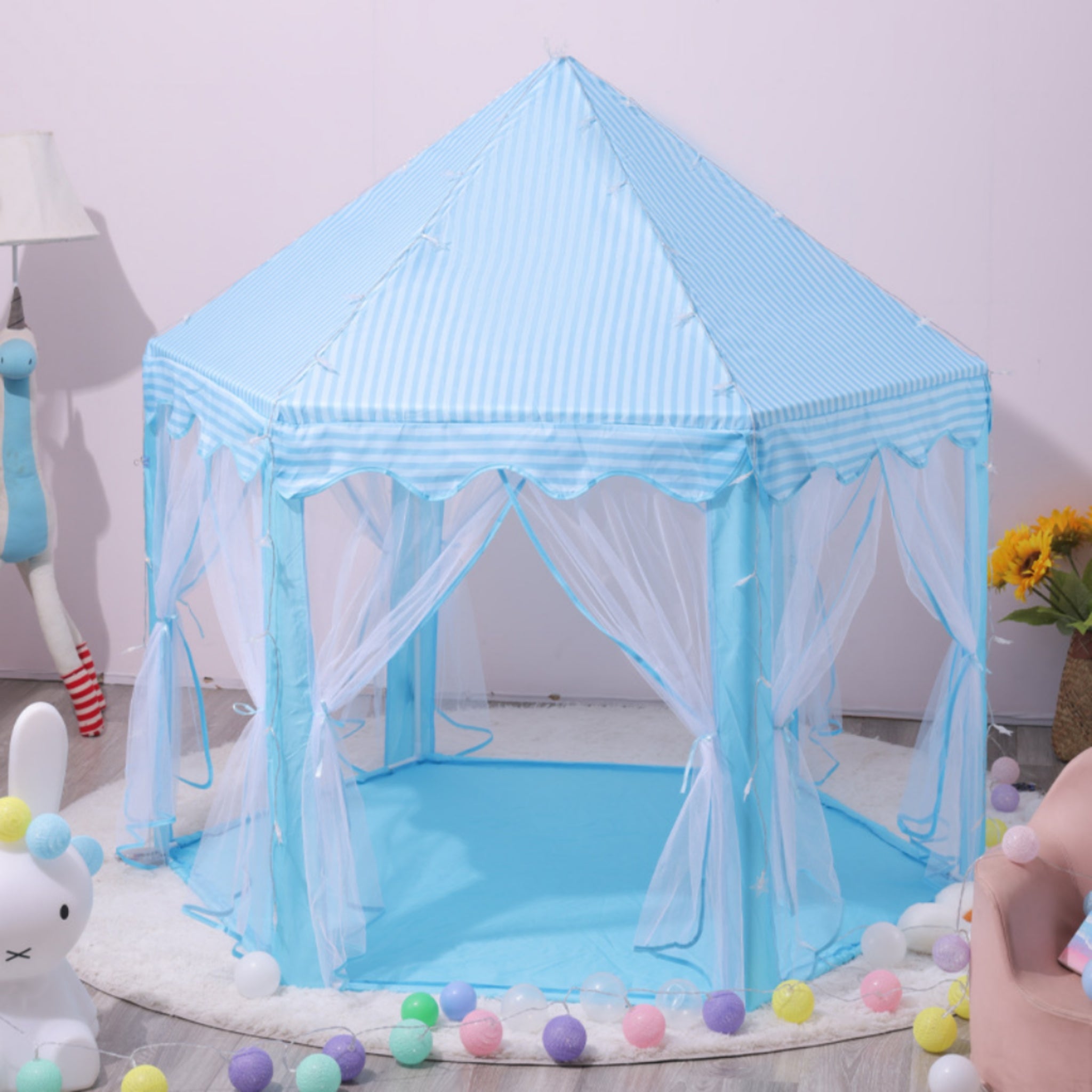 Indoor Playhouse Style Children's Bed Tent