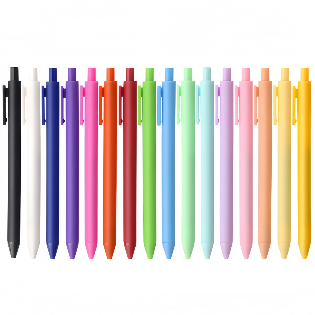Retractable Ballpoint Pen Acrylic Plate Clip Pen