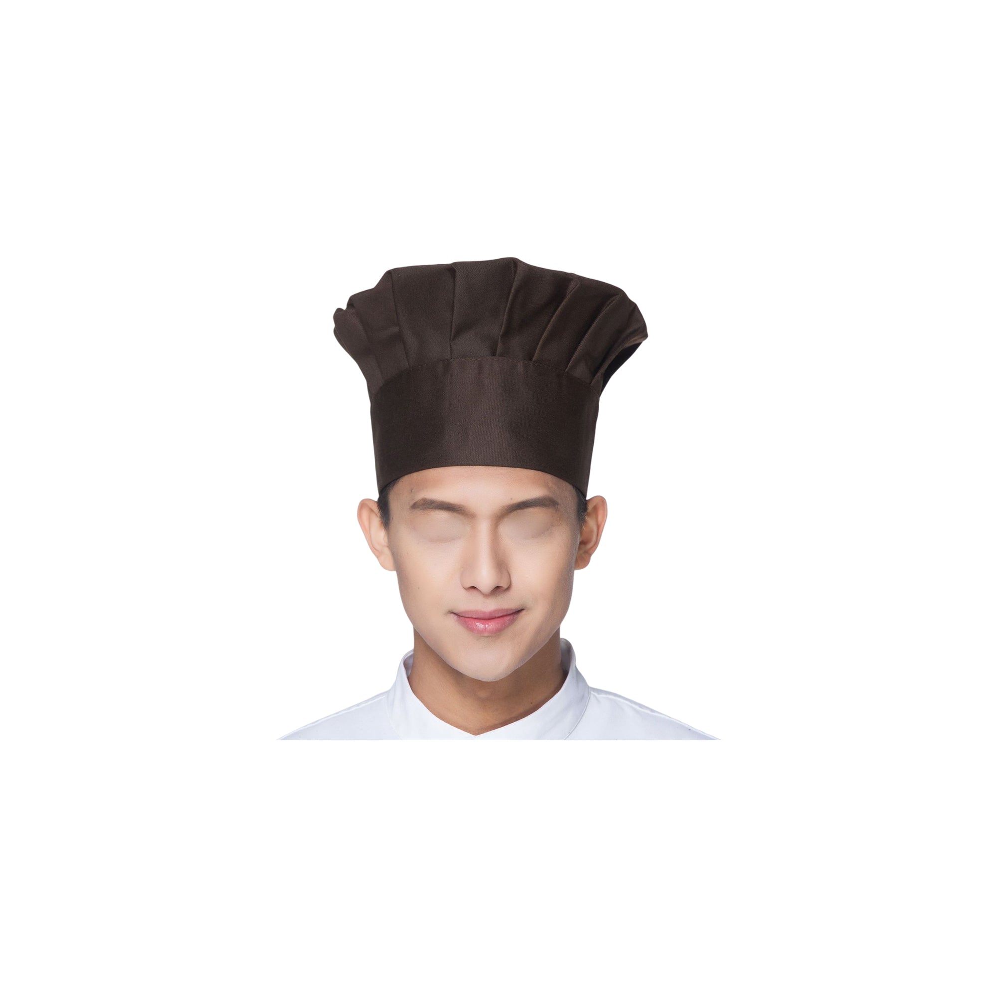 Chef Hat For Adult Elastic Band Adjustable Kitchen Baker Cap