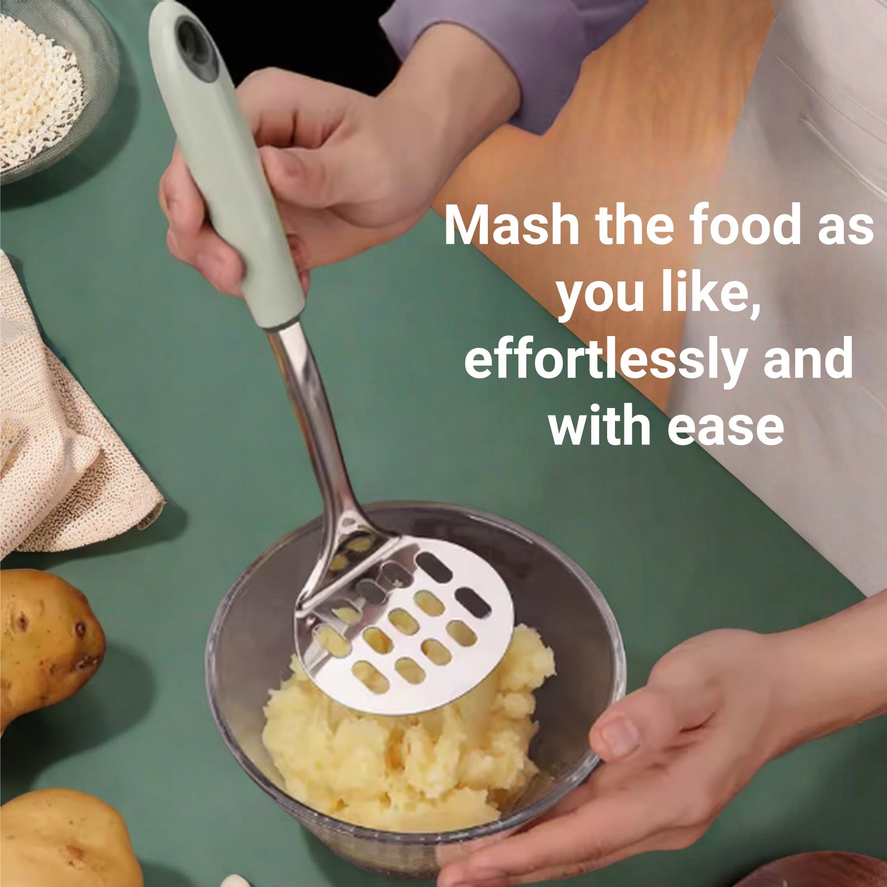Stainless Steel Potato Masher