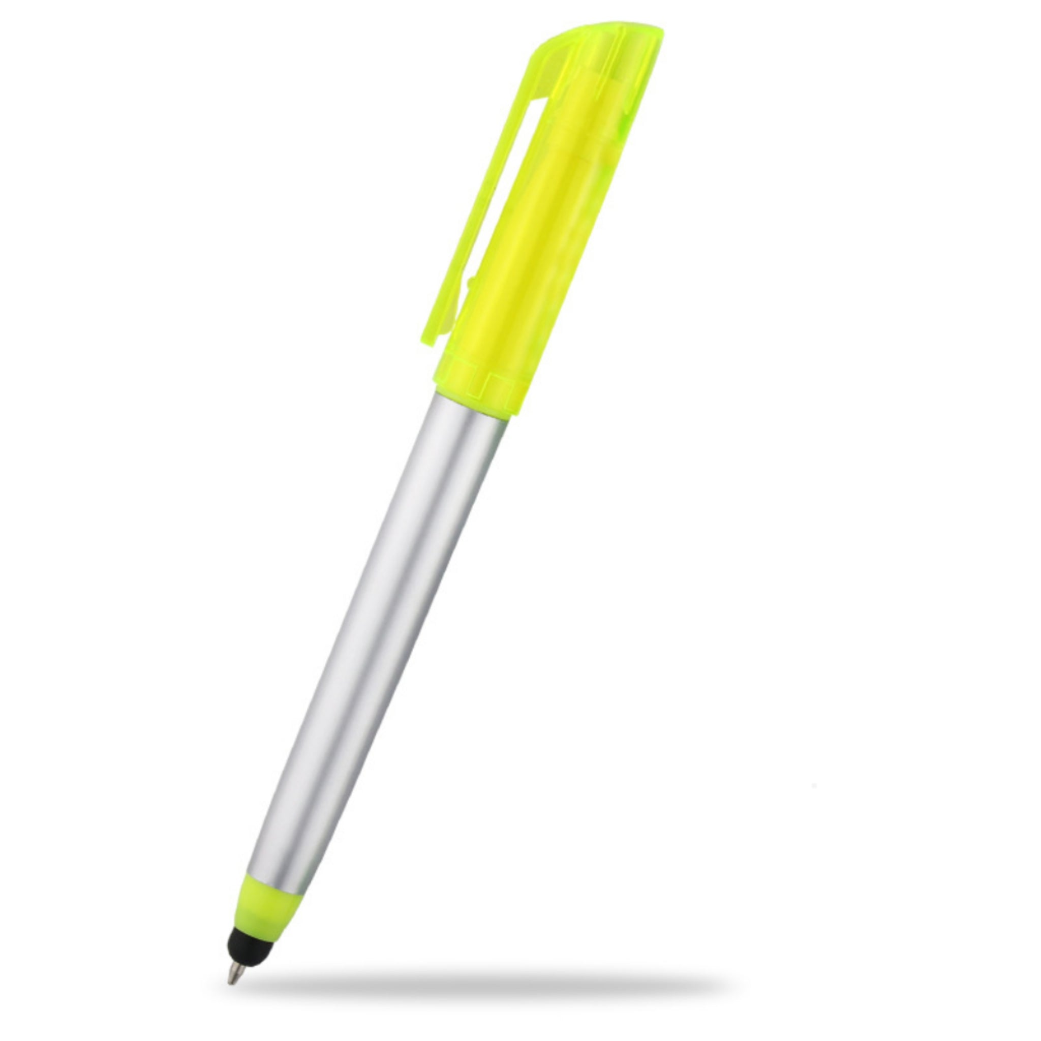 Highlighter, Ballpoint Pen And Stylus Pen 3 - in - 1