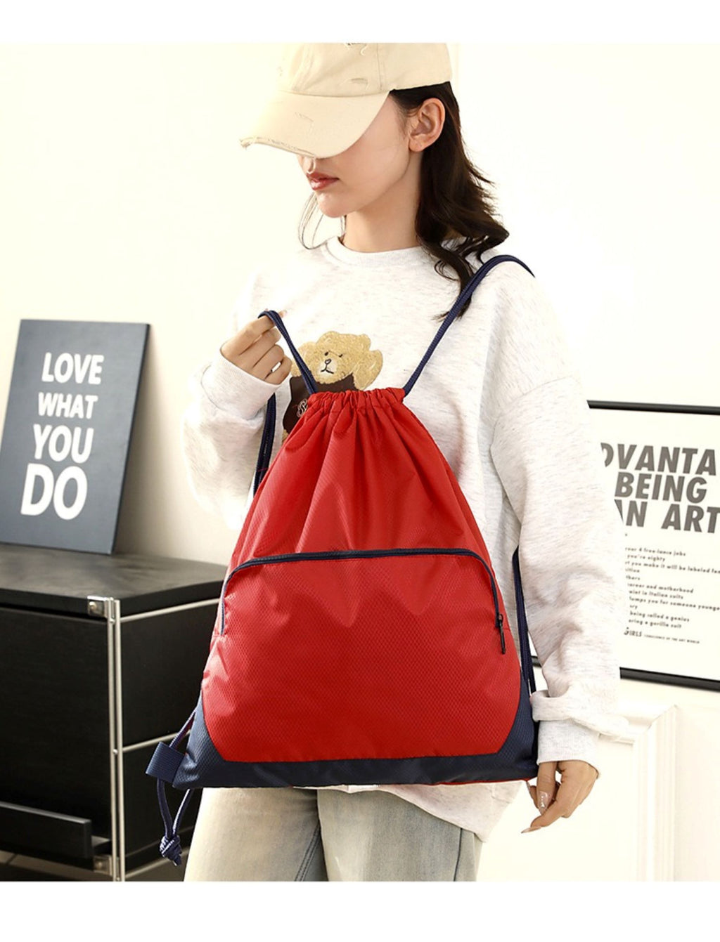 Waterproof Drawstring Backpack