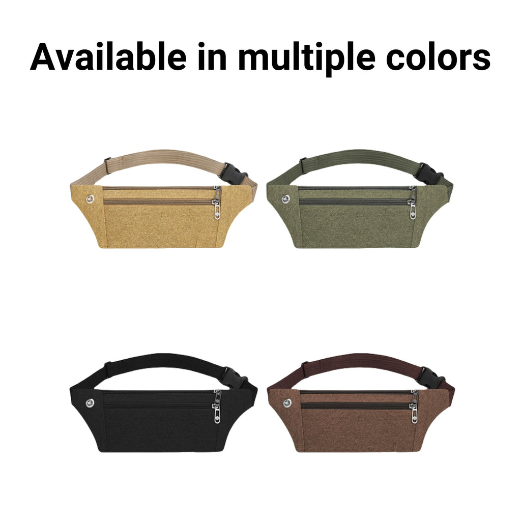 Large - capacity Canvas Fanny Pack