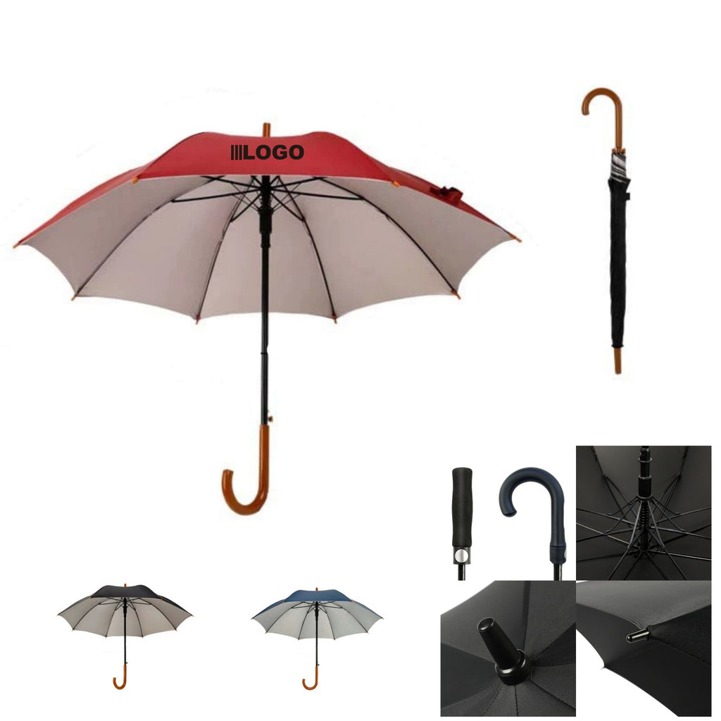 Automatic Straight Pole Long Handle Umbrella