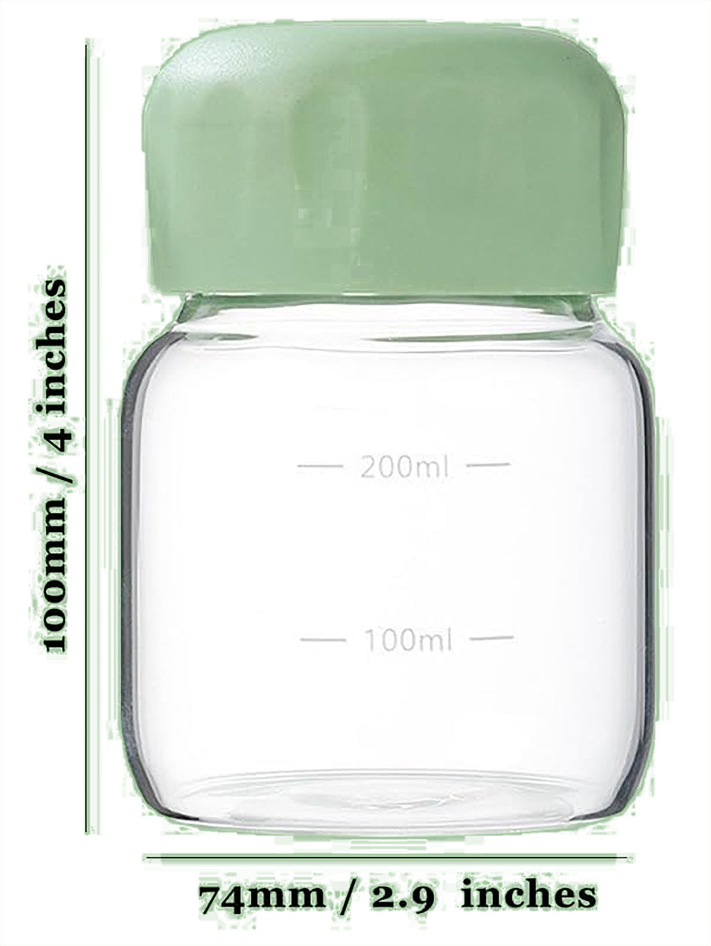 300ml Leak Proof Glass Bottle