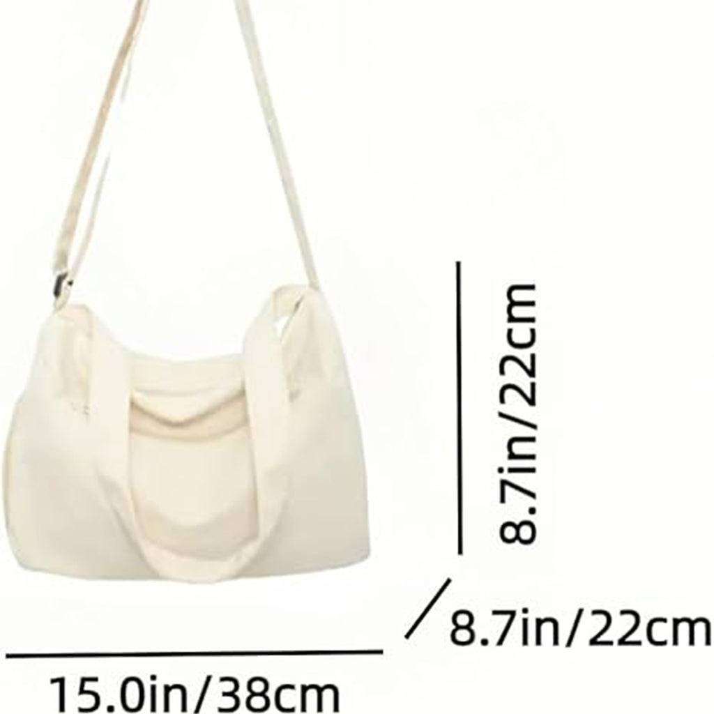 Solid Color Large Nylon Fashion Travel Bag