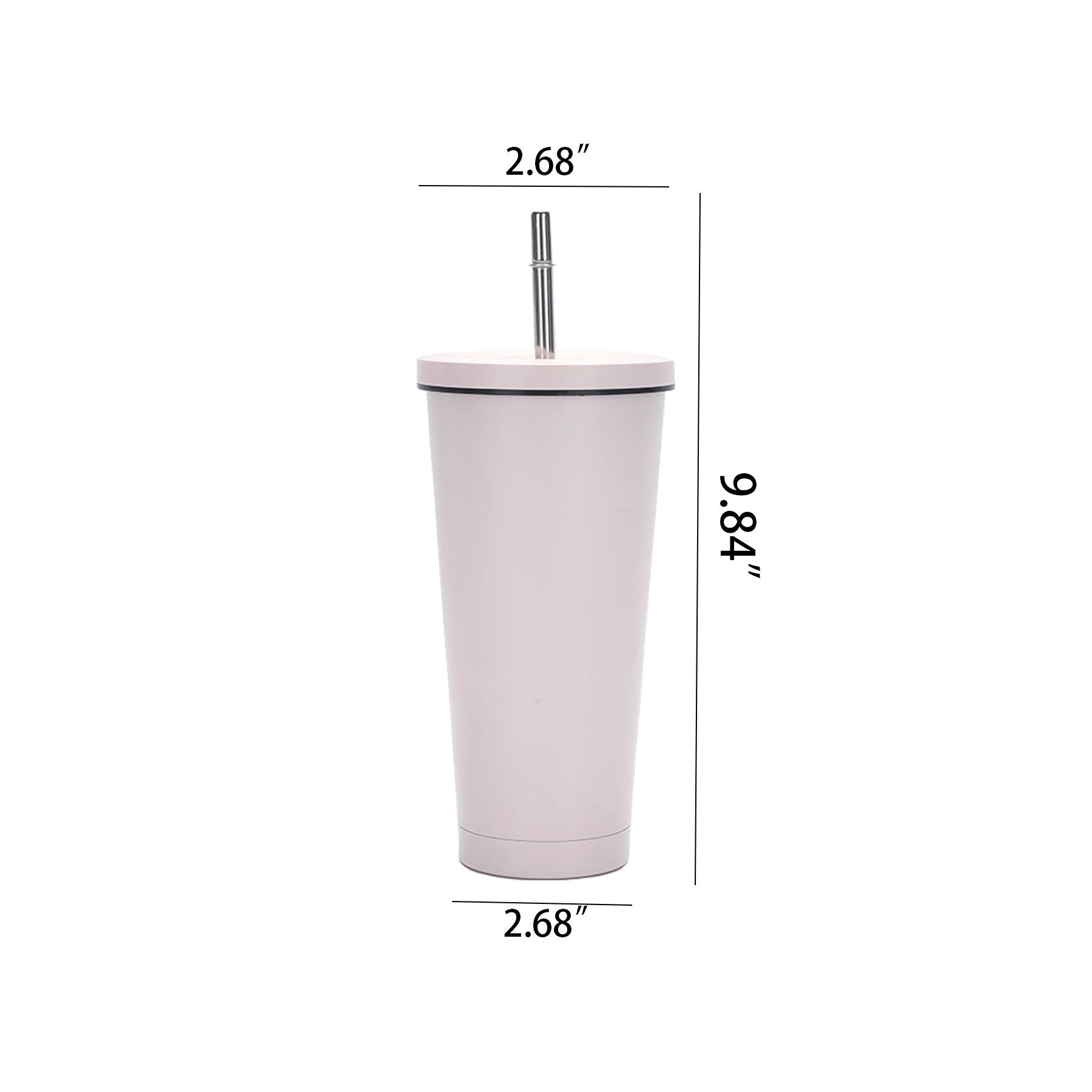 Stainless Steel Vacuum Insulated Straw Cup