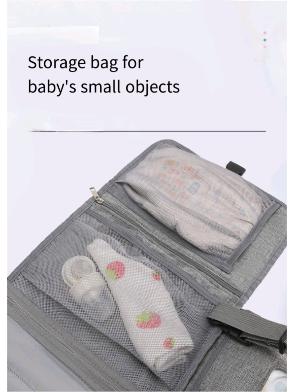 Waterproof Foldable Baby Diaper Pad with PEVA Coating