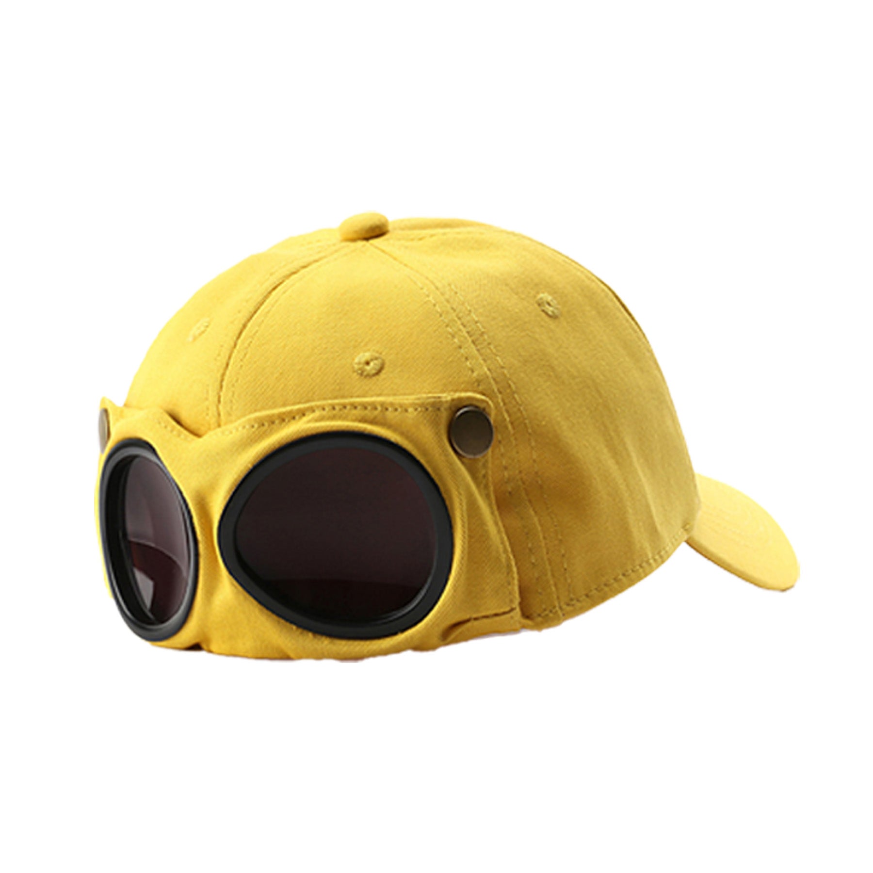 Stylish Baseball Cap With Unique Glasses Design