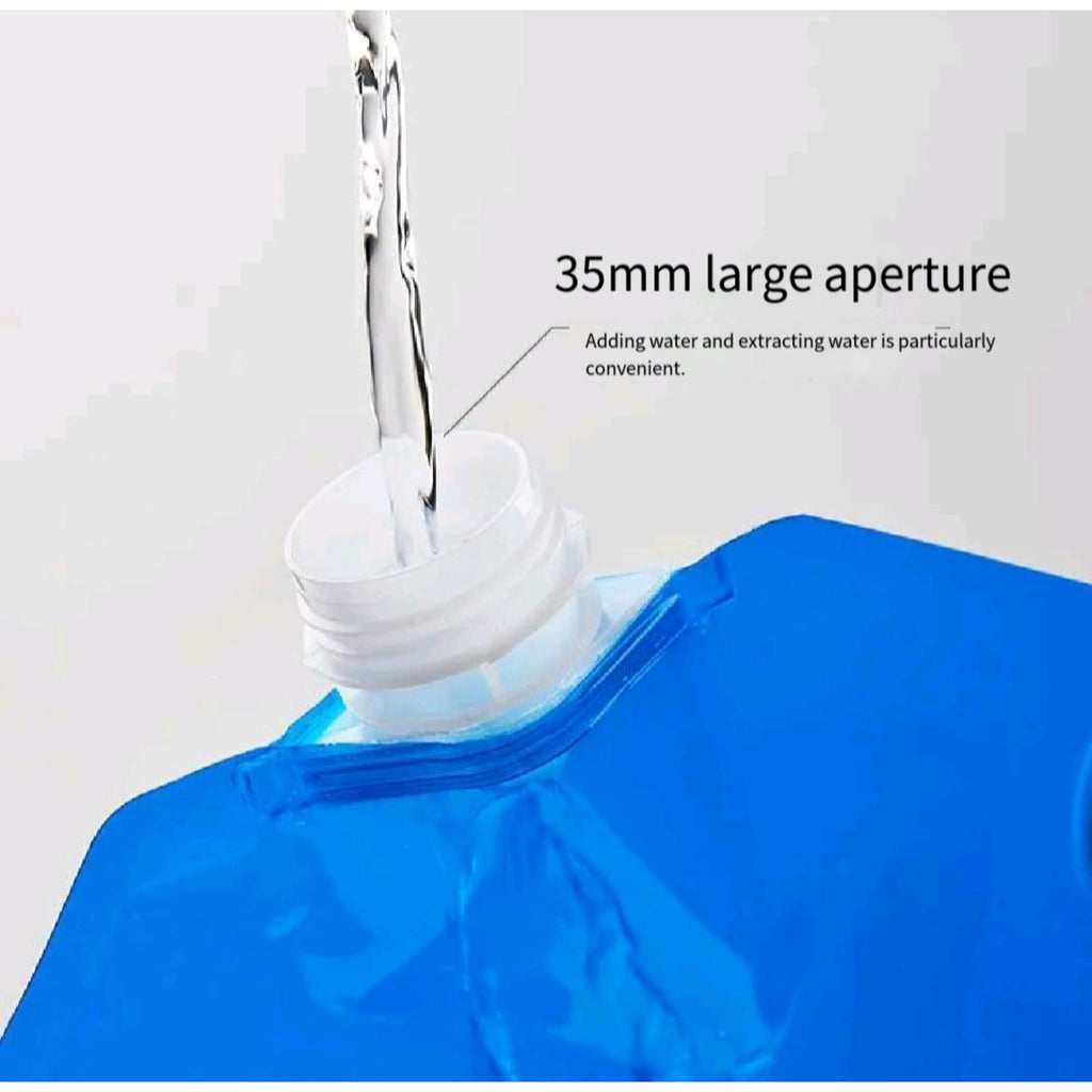 Collapsible 10L Water Bag Camping Faucet For Rv Hiking