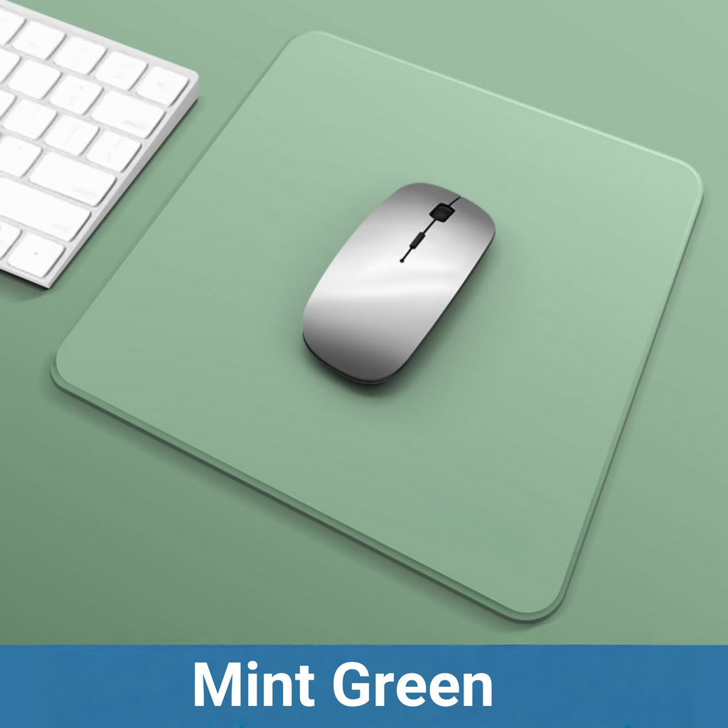 Liquid-textured Faux Leather Mouse Pad
