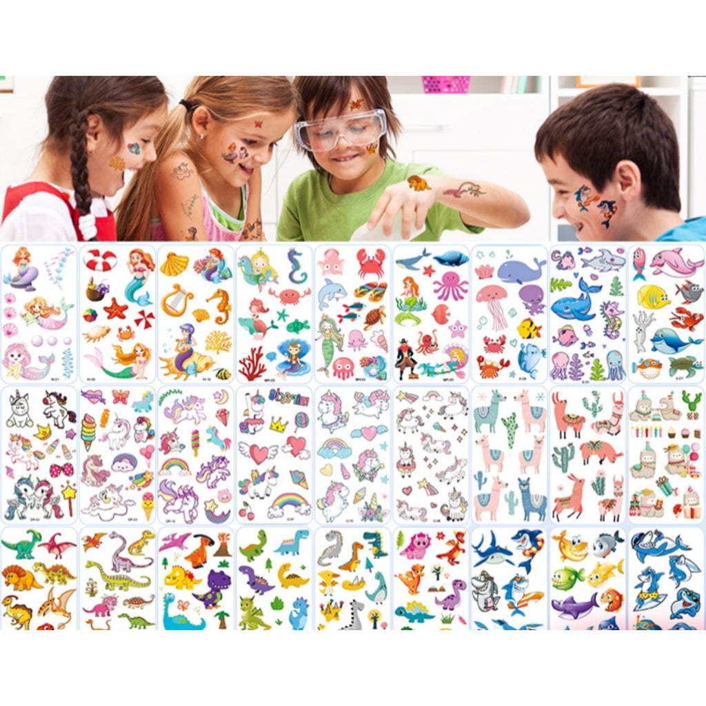 Diverse Themes Temporary Tattoo Stickers