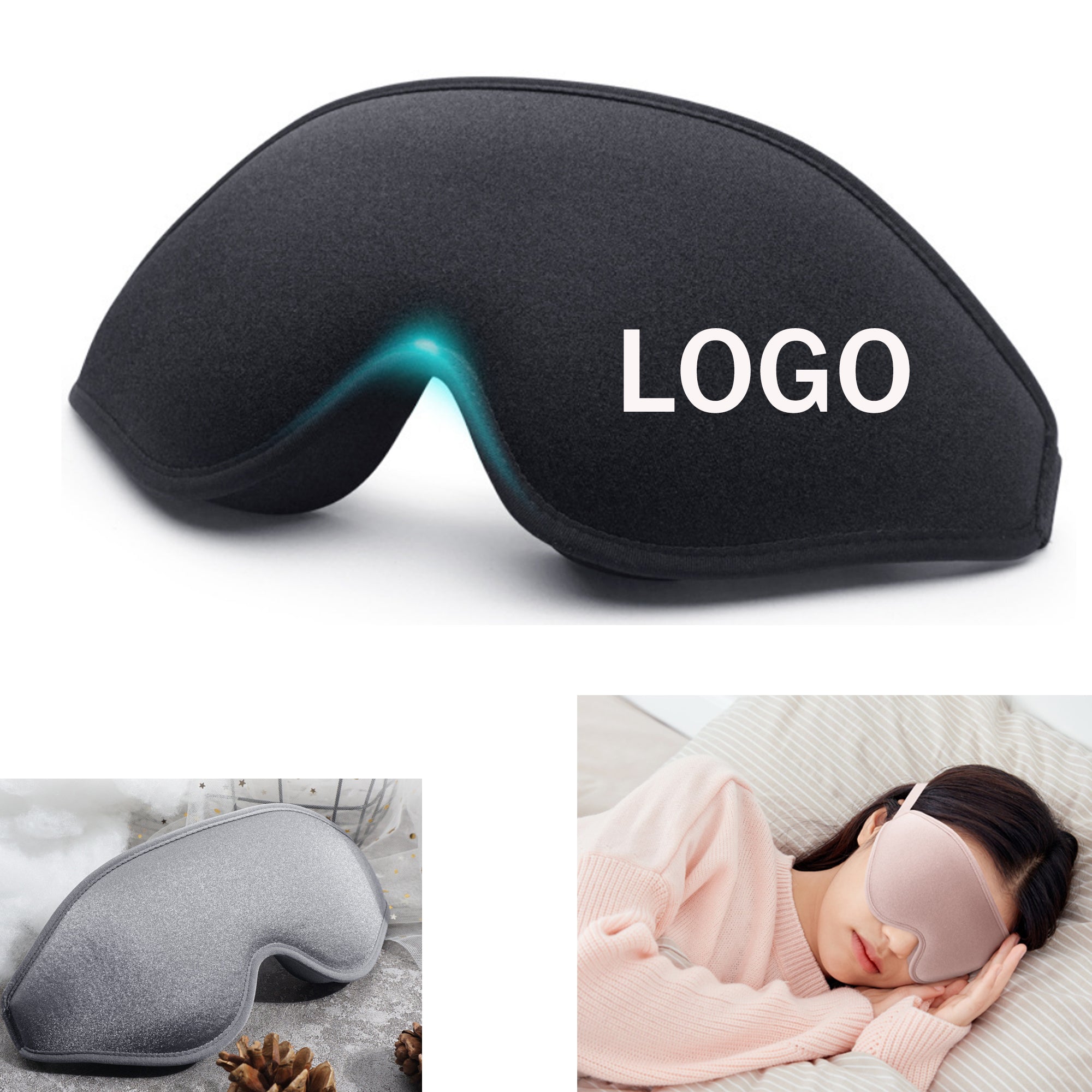 3D Deep Contoured Eye Covers For Sleeping