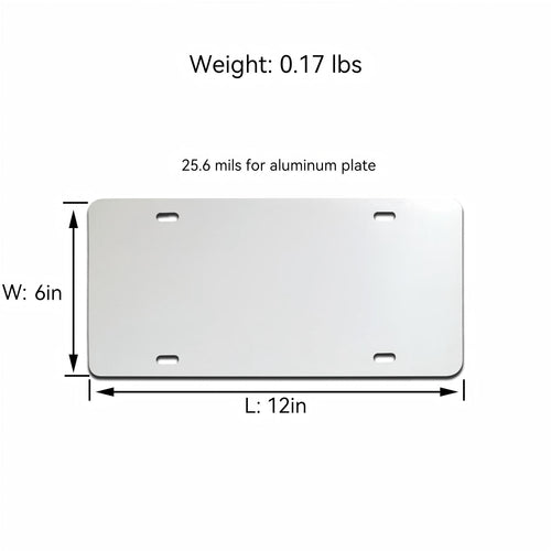 Aluminium Alloy License Plate