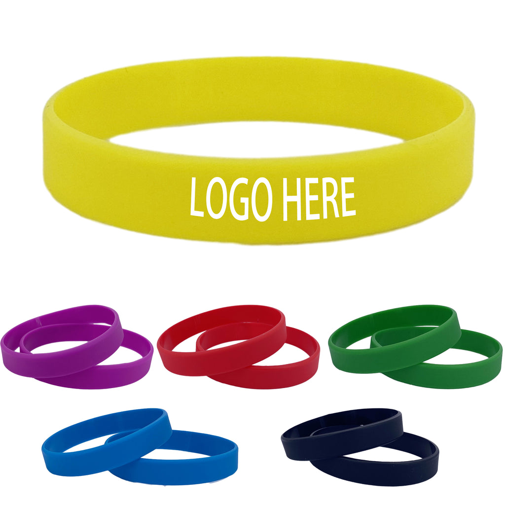 Colored Silicone Wristbands