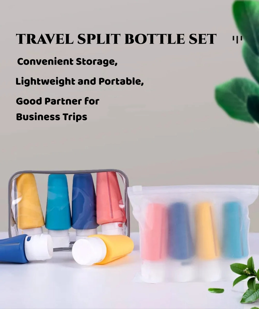 Travel Split Bottle Set (4 Pcs)