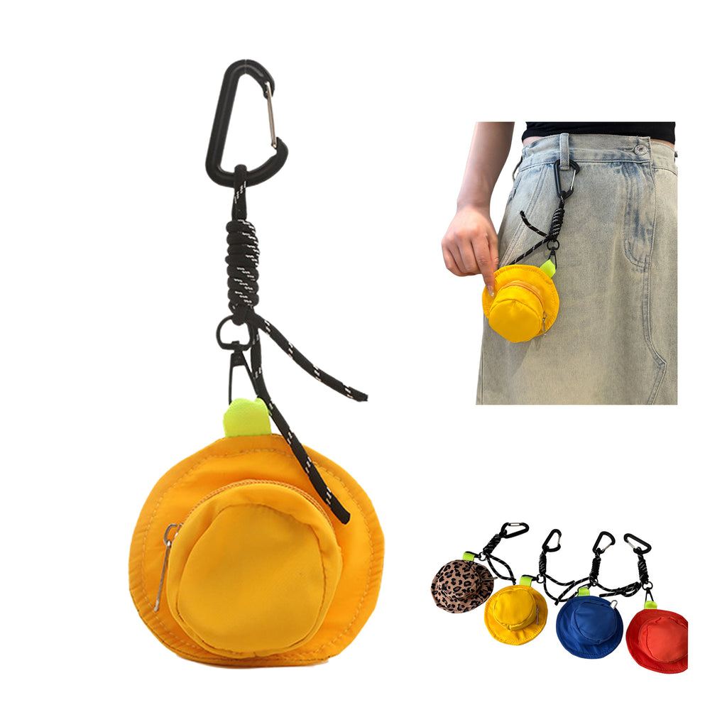 Portable Fisherman Hat Shaped Pouch