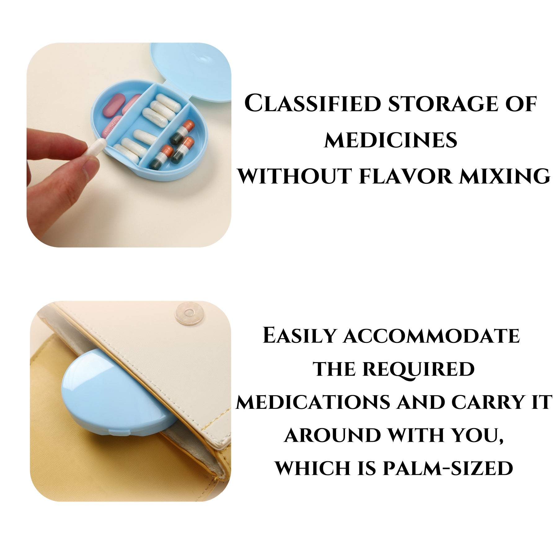 Portable Mini Medicine Storage Box