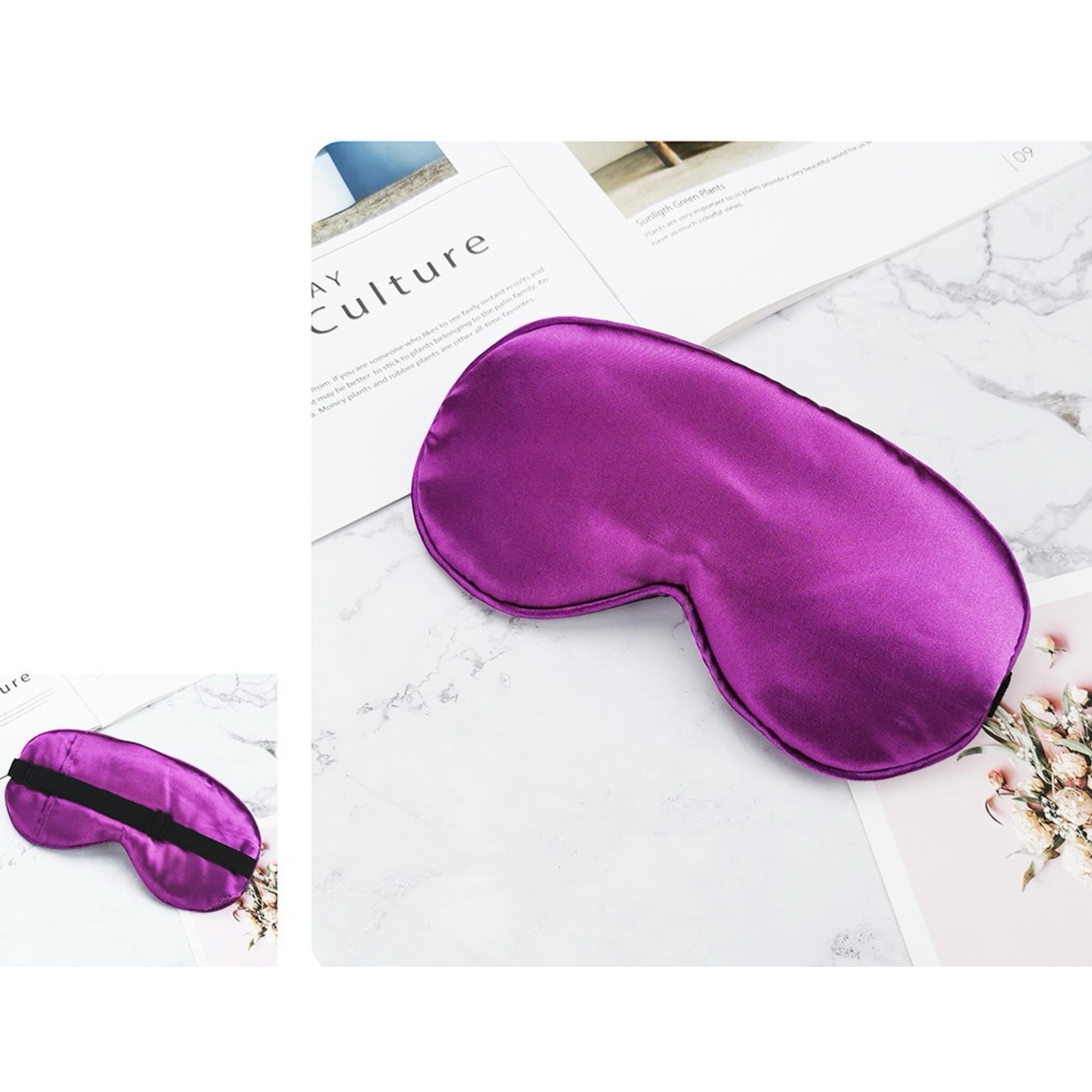 Adjustable Elastic Light-Blocking Eye Mask