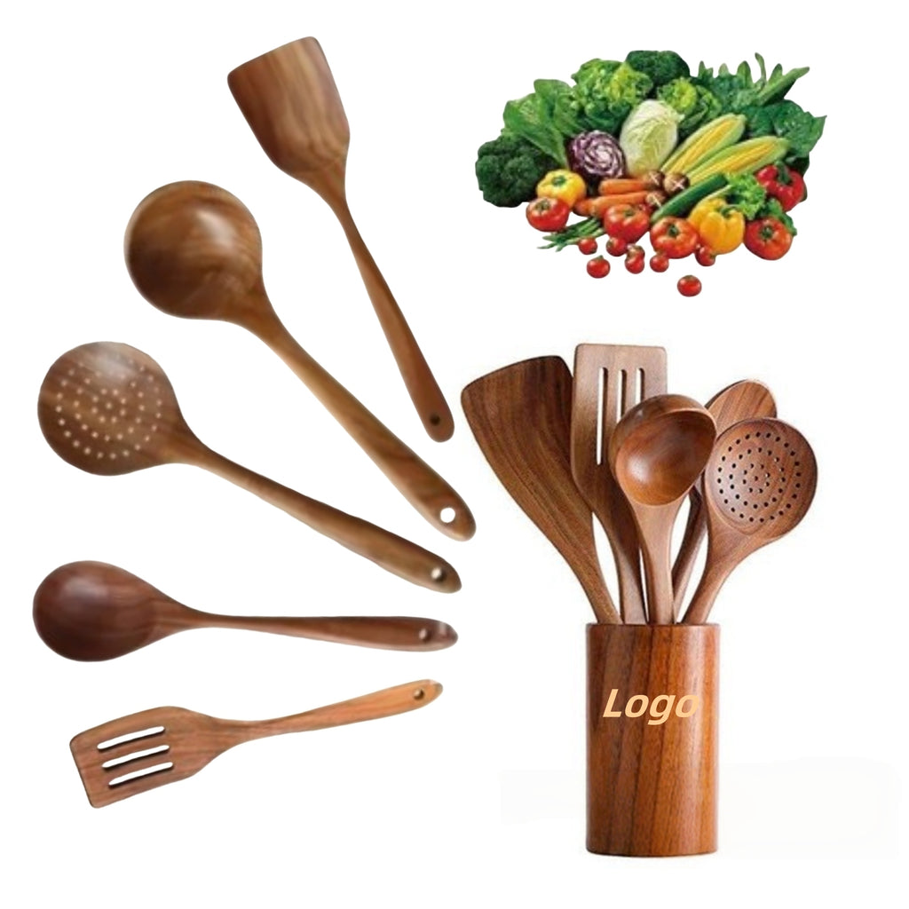 5 Piece Hand Polished Spatula Set