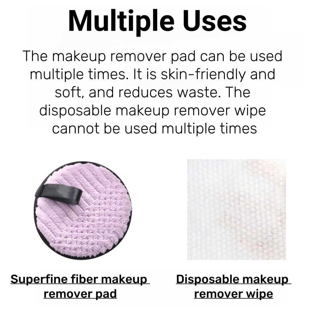 Round Makeup Remover Puff