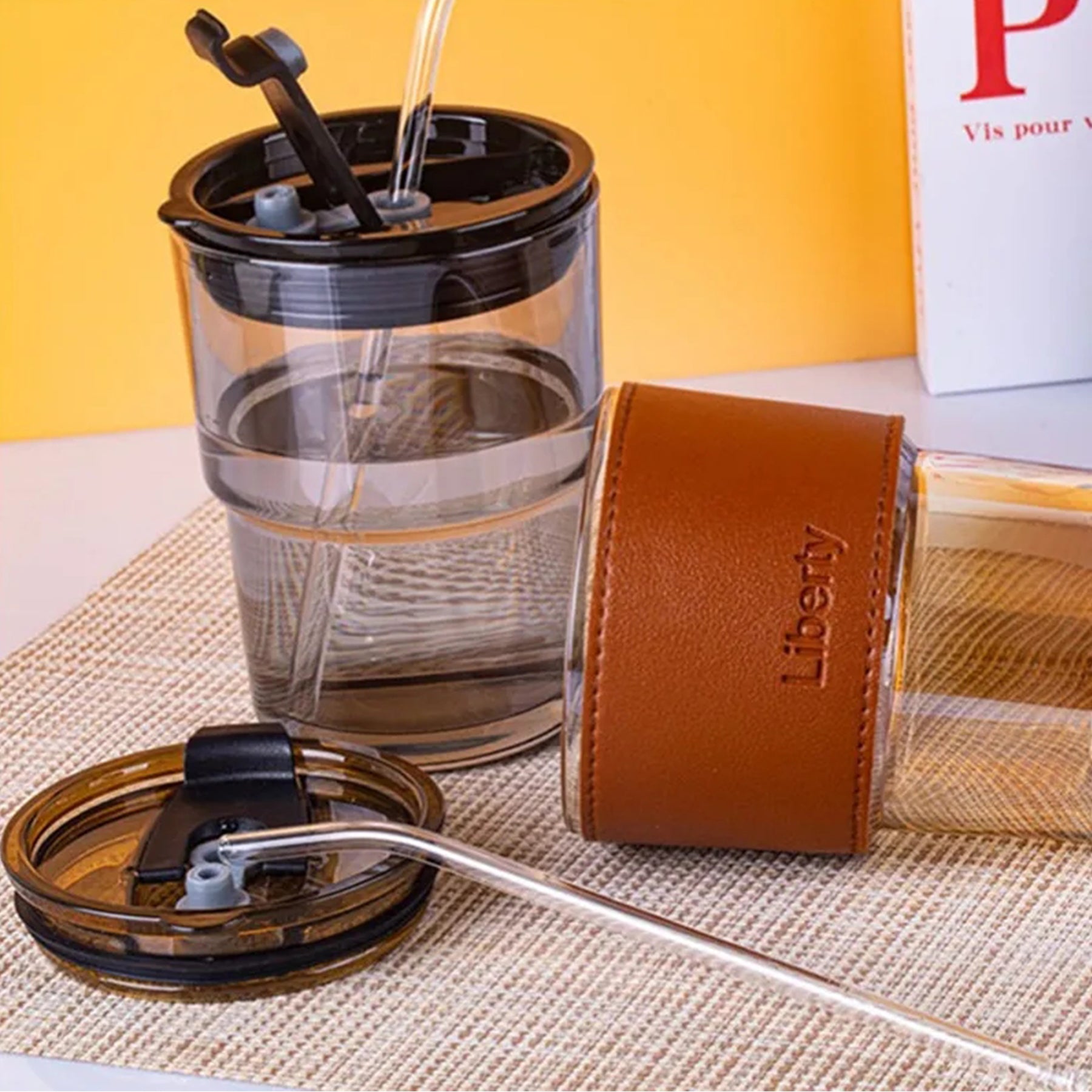 Glass Water Cup