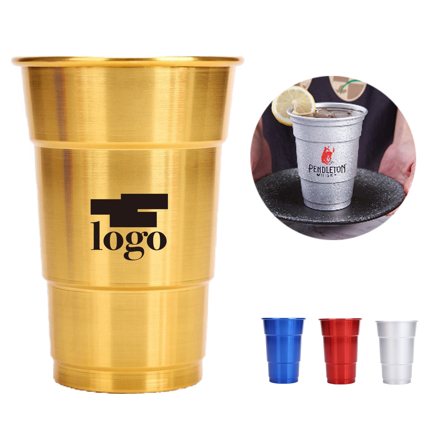 Recyclable Aluminum Party Cups