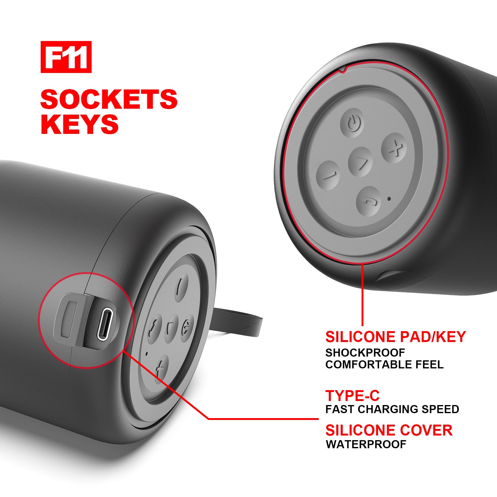 Cylinder Bluetooth Speaker