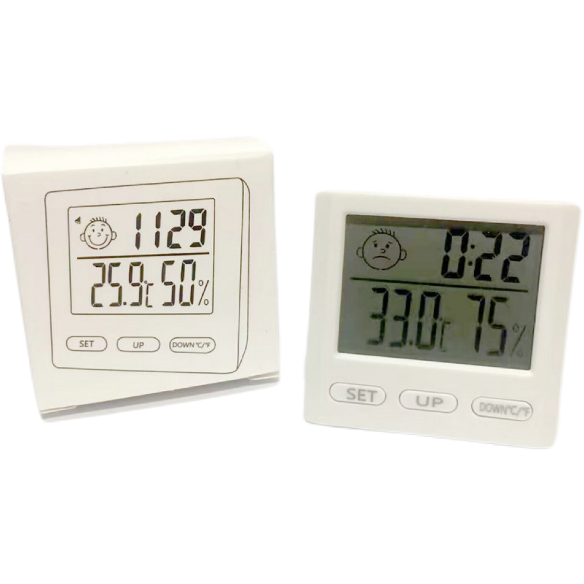 Mini Temp Humid Clock