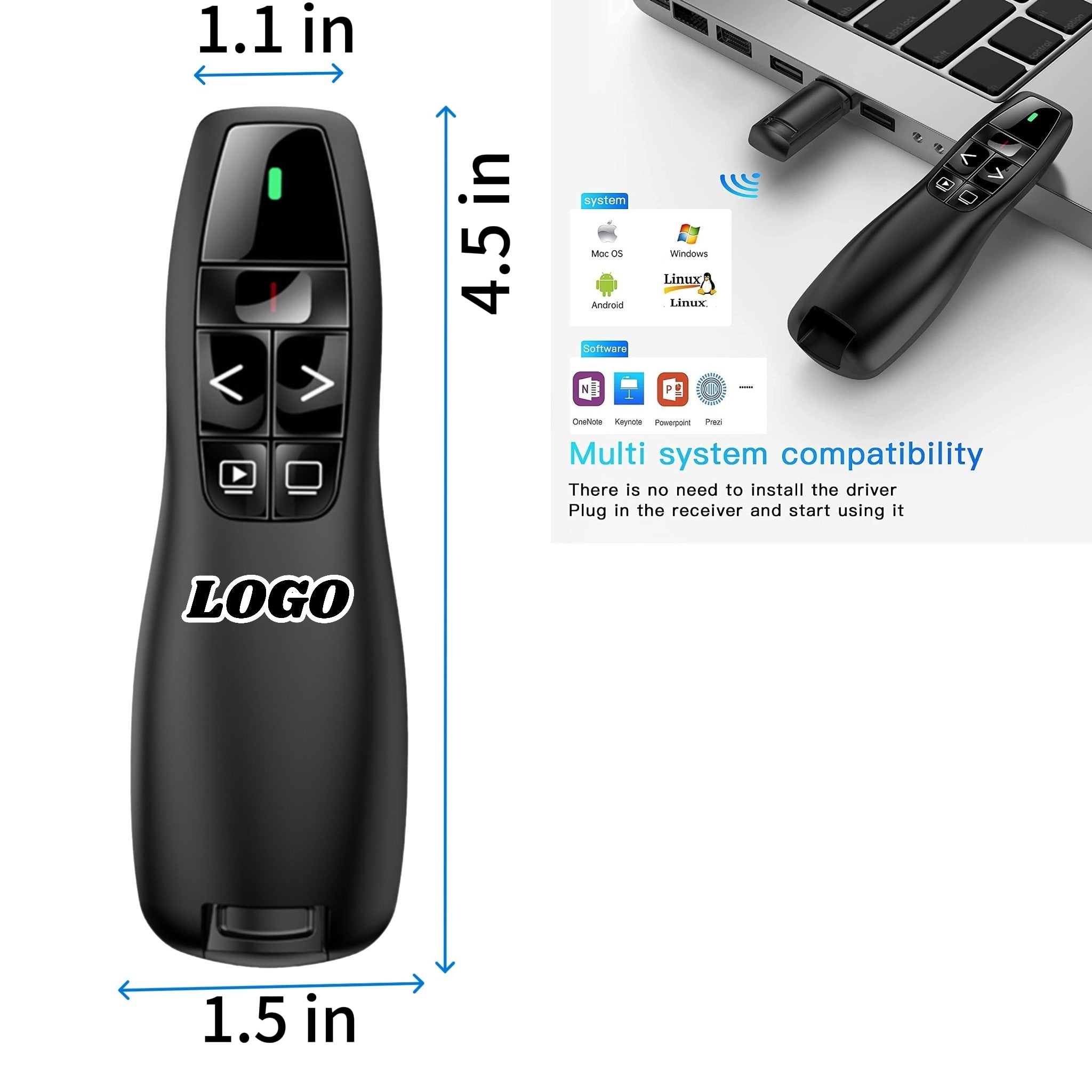 Multifunctional Presentation Clicker