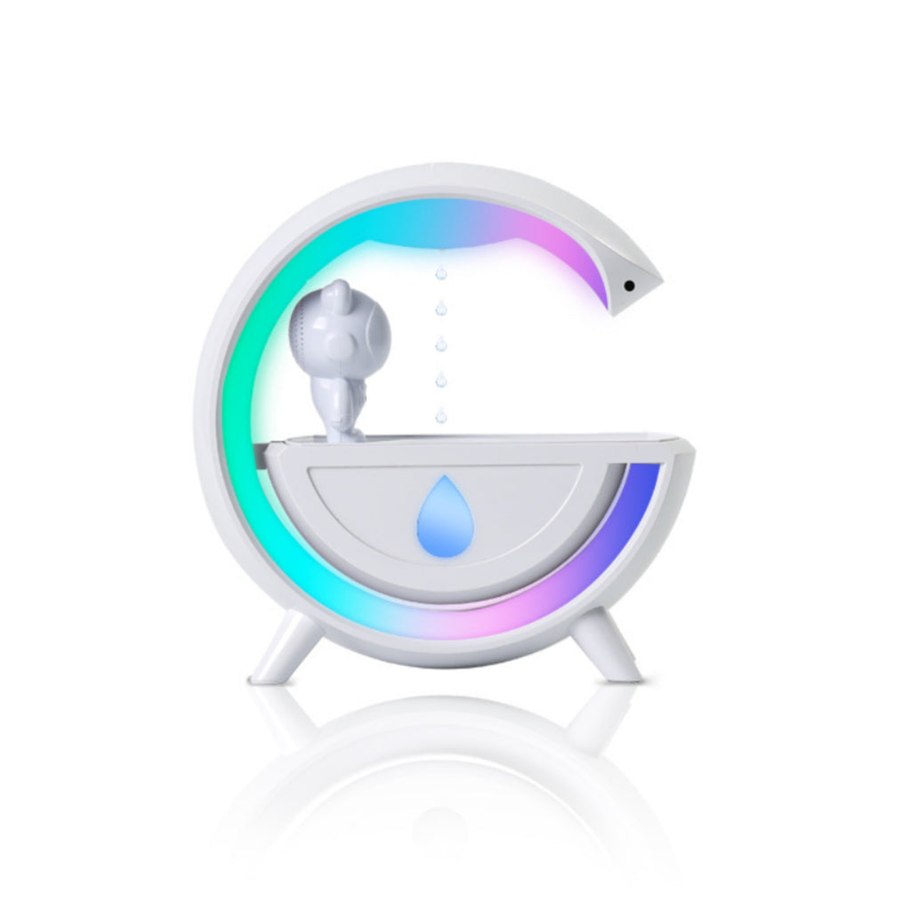 Gravity Defying Humidifier Bluetooth Speaker Rgb Light