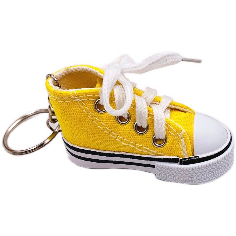 Mini Canvas Small Shoes Keychain