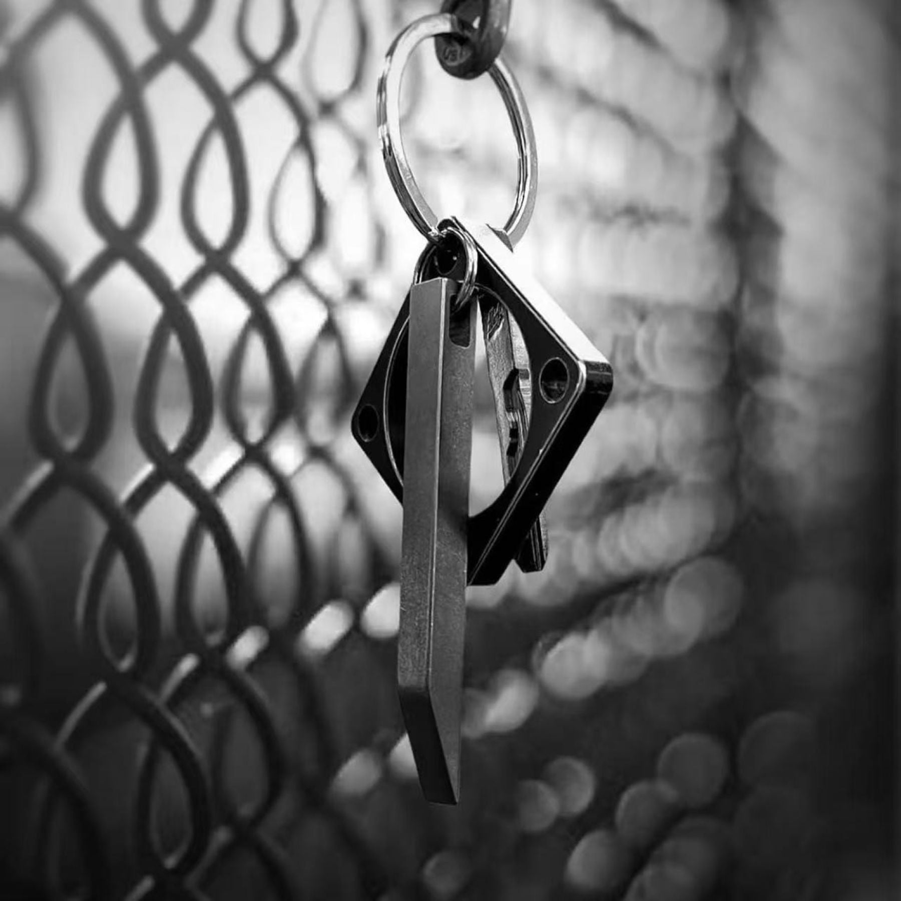 Portable Keychain Pickaxe