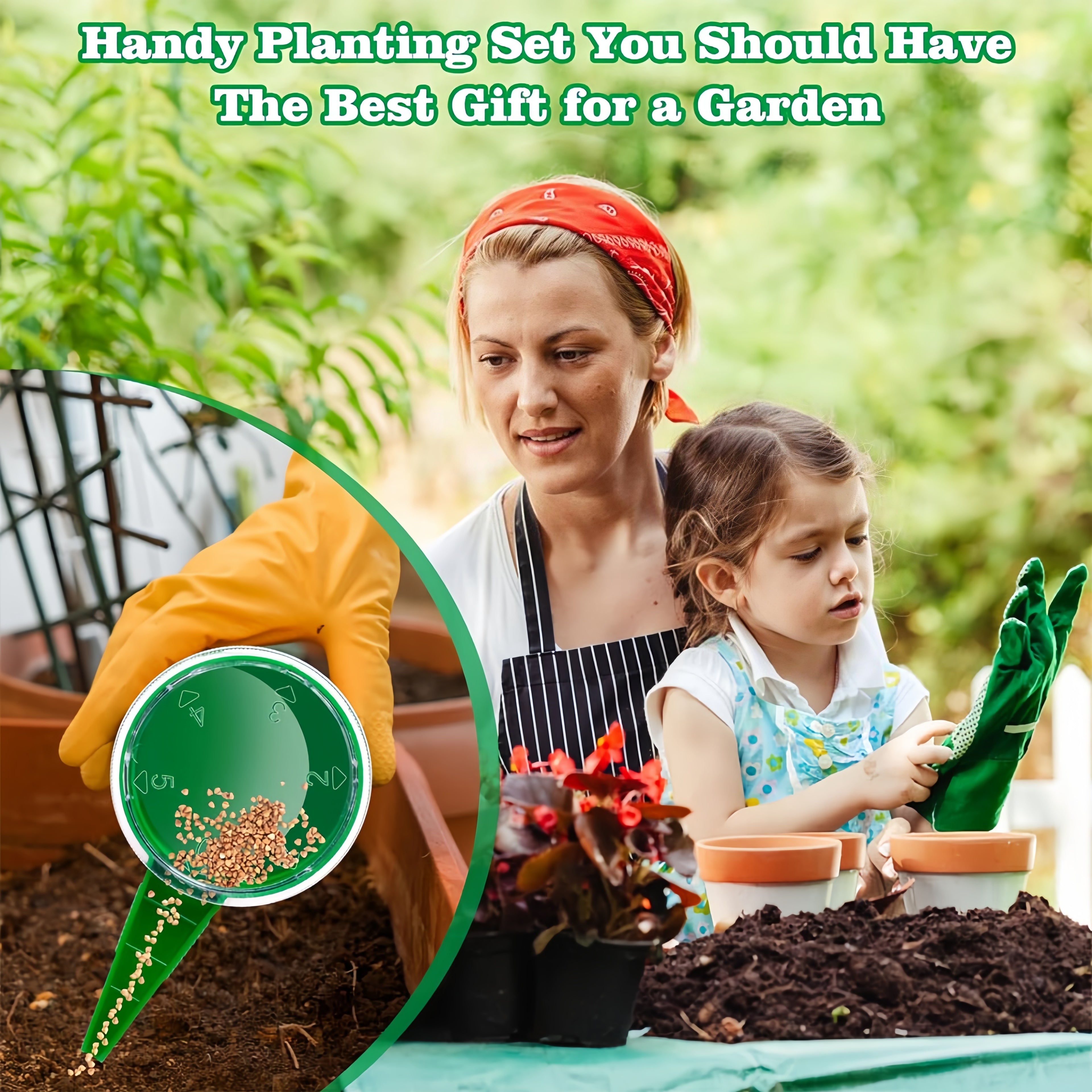 Sowing Garden Plant Seed Dispenser
