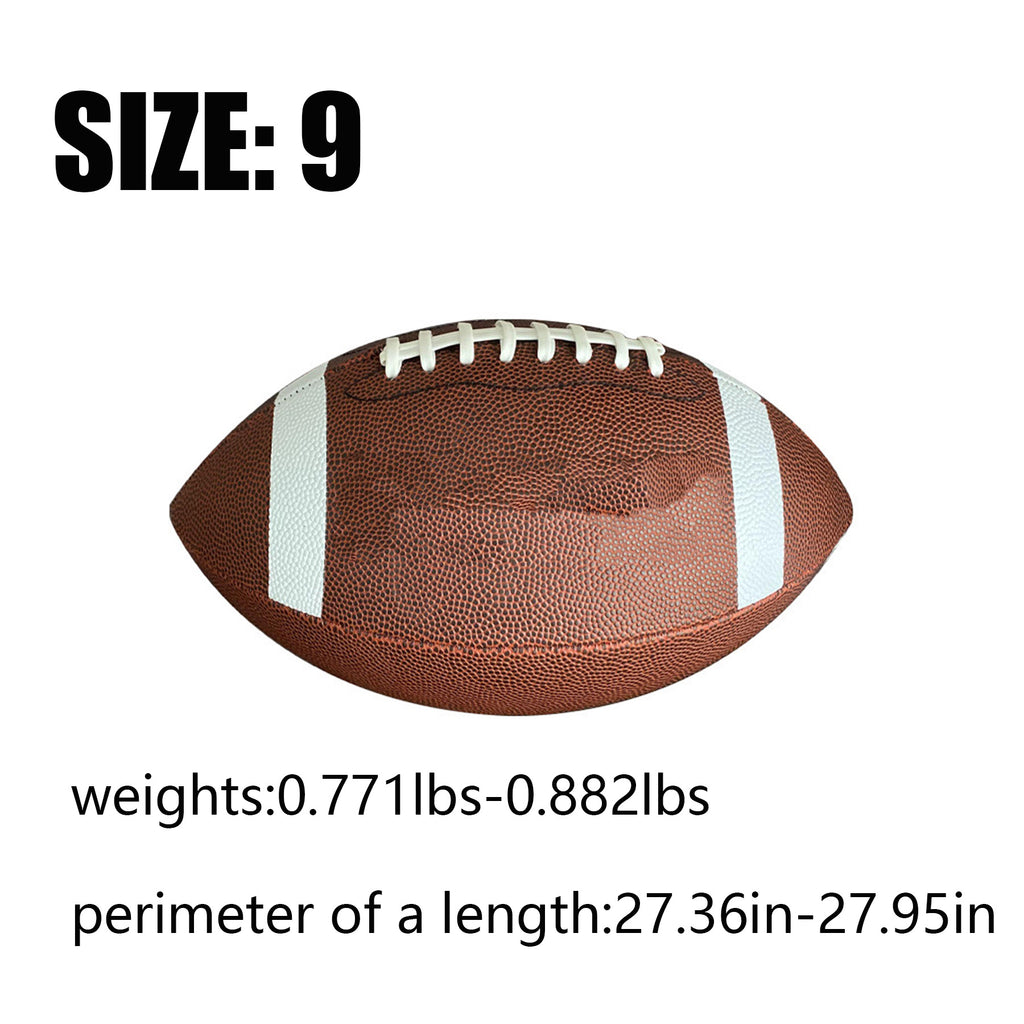 American 9 Training Pu Wear Rugby Balls