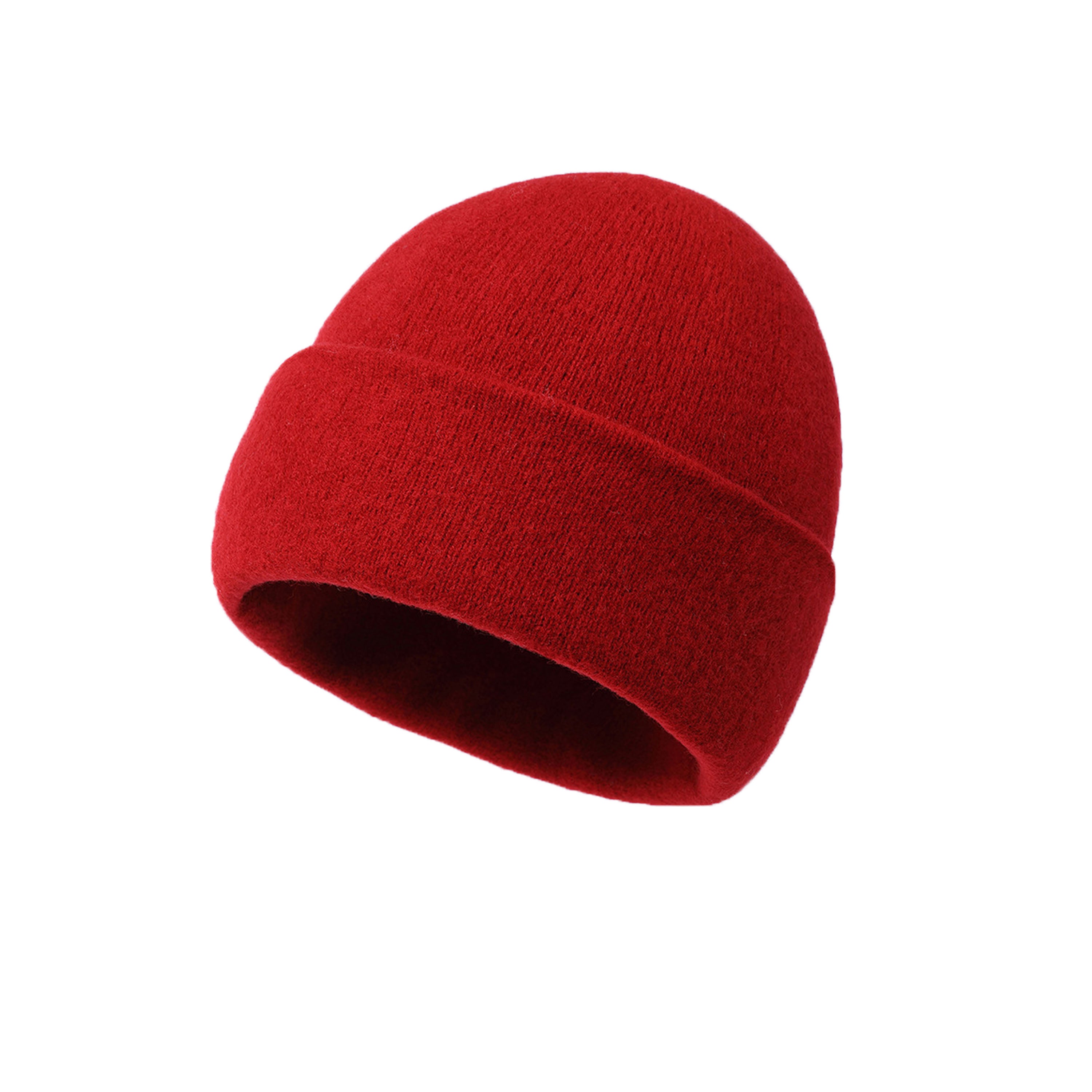 Warm Solid Color Woolen Beanie