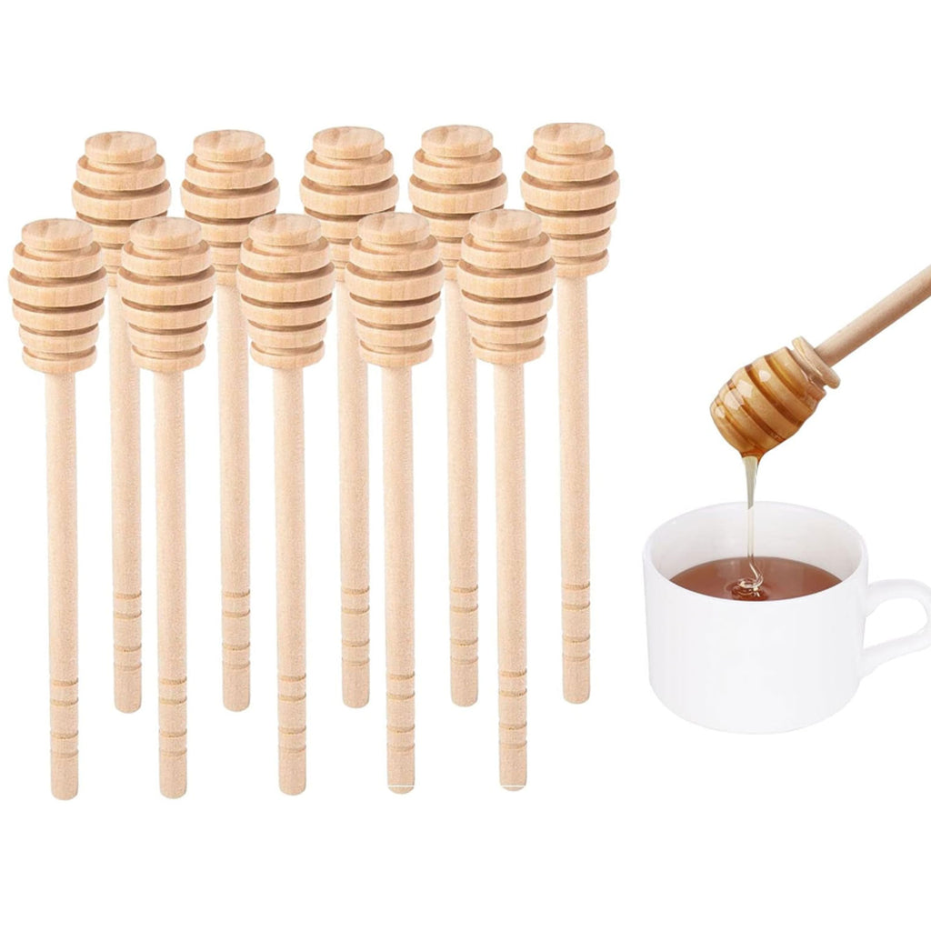 Wooden Honey Dipper Stick