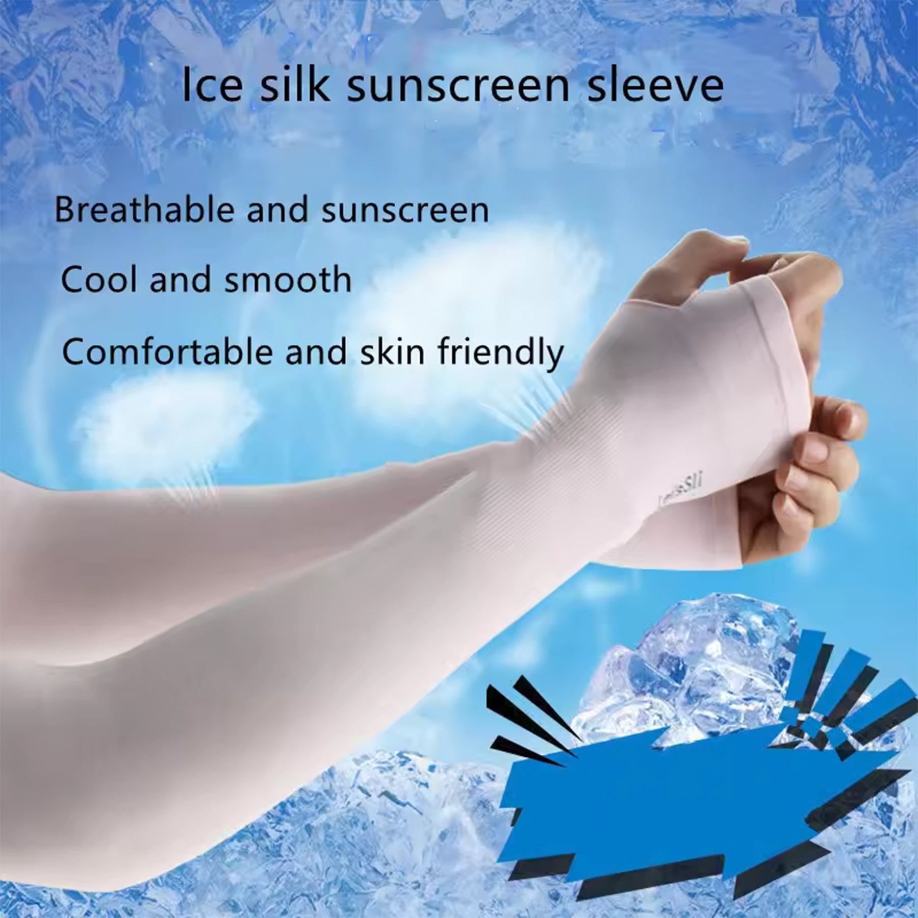 Sunscreen Arm Cooling Sleeve
